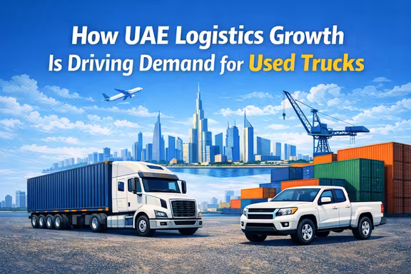 How UAE Logistics Growth Is Driving Demand for Used Trucks
