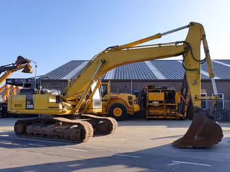 Generation-Komatsu PC300 Medium excavators-exterior
