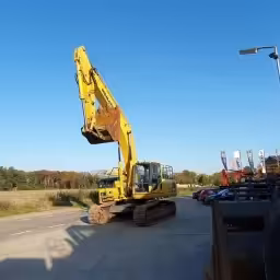 Generation-Komatsu PC300 Medium excavators-video